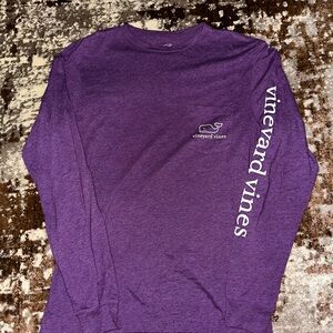 Vineyard Vines Purple Long Sleeve Tee